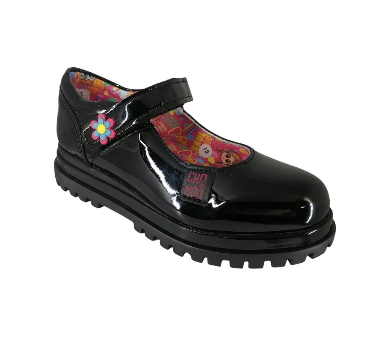 DISTROLLER 96708-2-A Color: CHAROL NEGRO ESCOLAR
