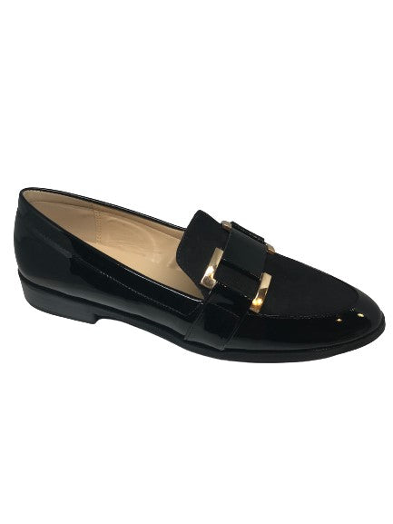 Danae Nuñez 205002 Color: NEGRO CHAROL PELLE CASUAL