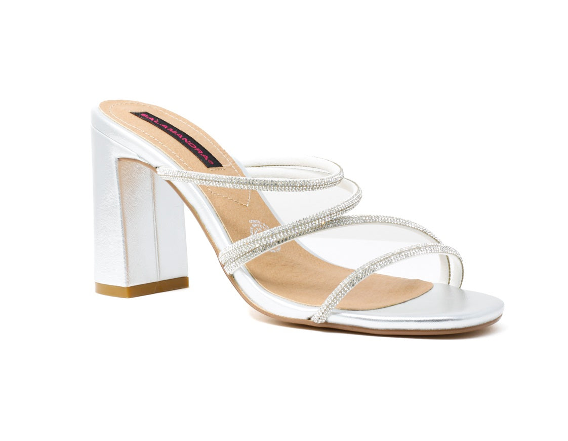SALAMANDRA 152-3845 Color: NAPA PLATA METALICO FORMAL
