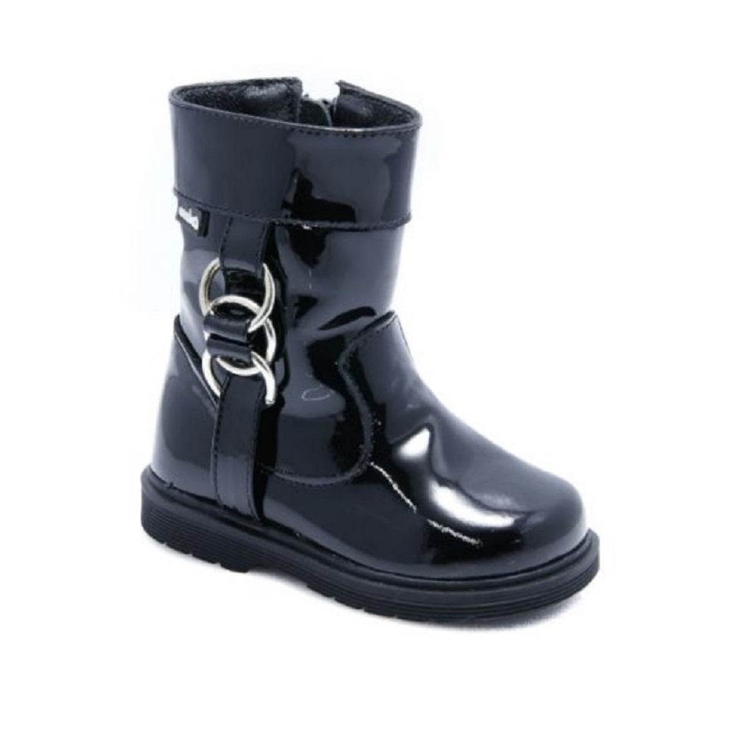 COLOSO 9722-6 Color: NEGRO CHAROL CASUAL