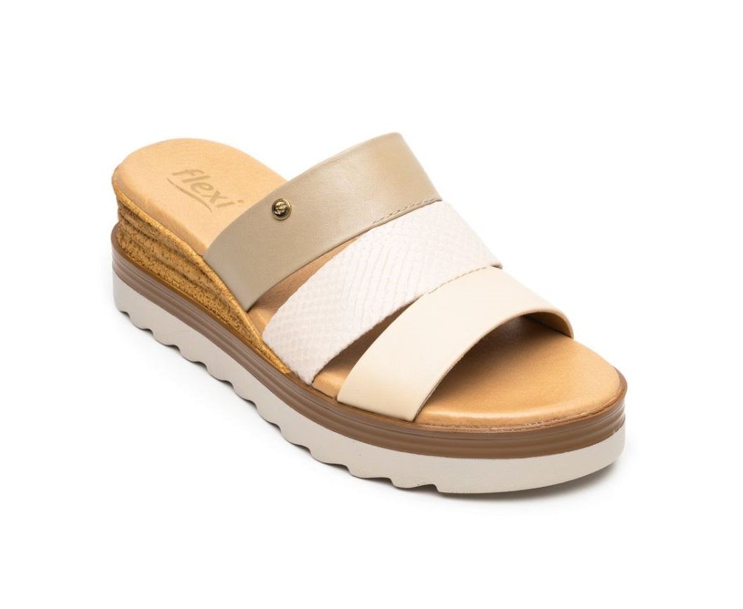 FLEXI 127705 Color: BEIGE MULTICOLOR CASUAL