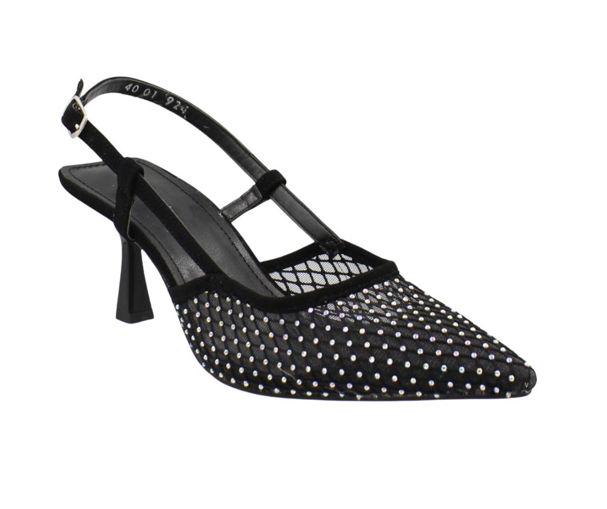 Danae Nuñez SE 01-924 Color: MALLA KRYSTAL NEGRO CASUAL