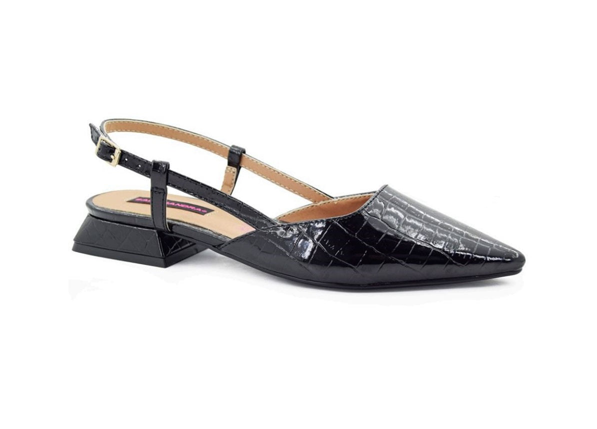 SALAMANDRA 294-3985 Color: CROCO CHAROL NEGRO CASUAL