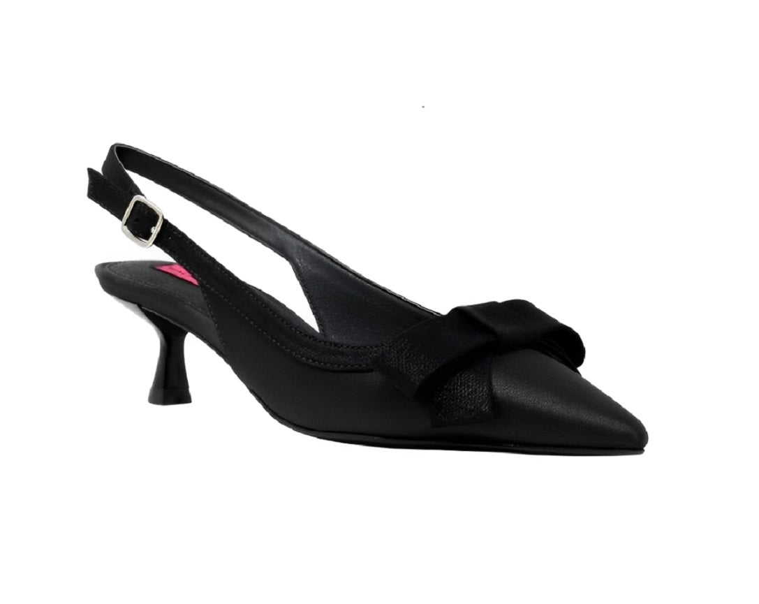 SALAMANDRA 348-4181 Color: SHANTUNG NEGRO RAZO CASUAL
