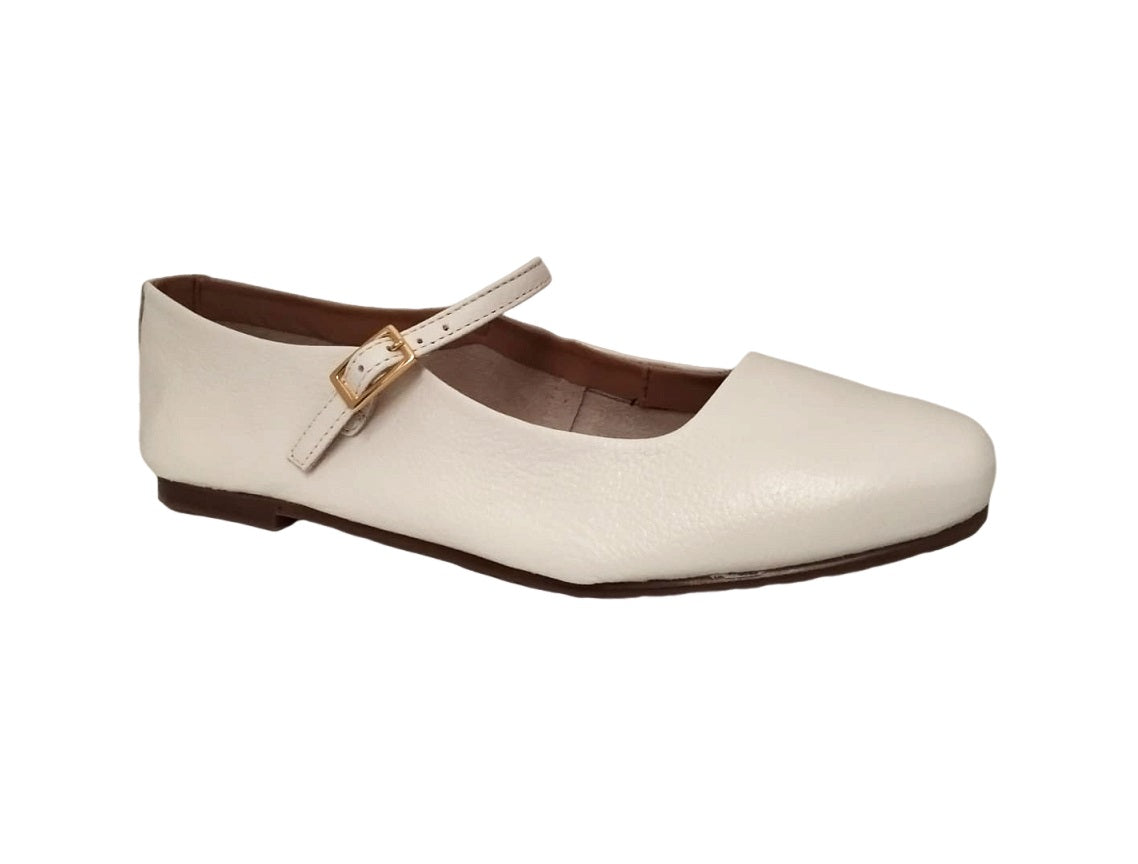HISPANA 018352 Color: PIEL SOFT HUESO CASUAL
