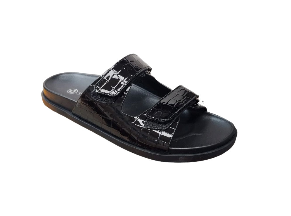 SALAMANDRA 366-4320 Color: LIZARD NEGRO CASUAL