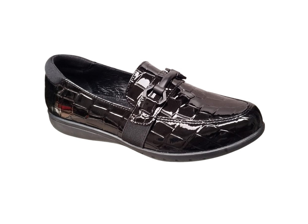 MANET 333-09 Color: NEGRO LAGARTO CASUAL