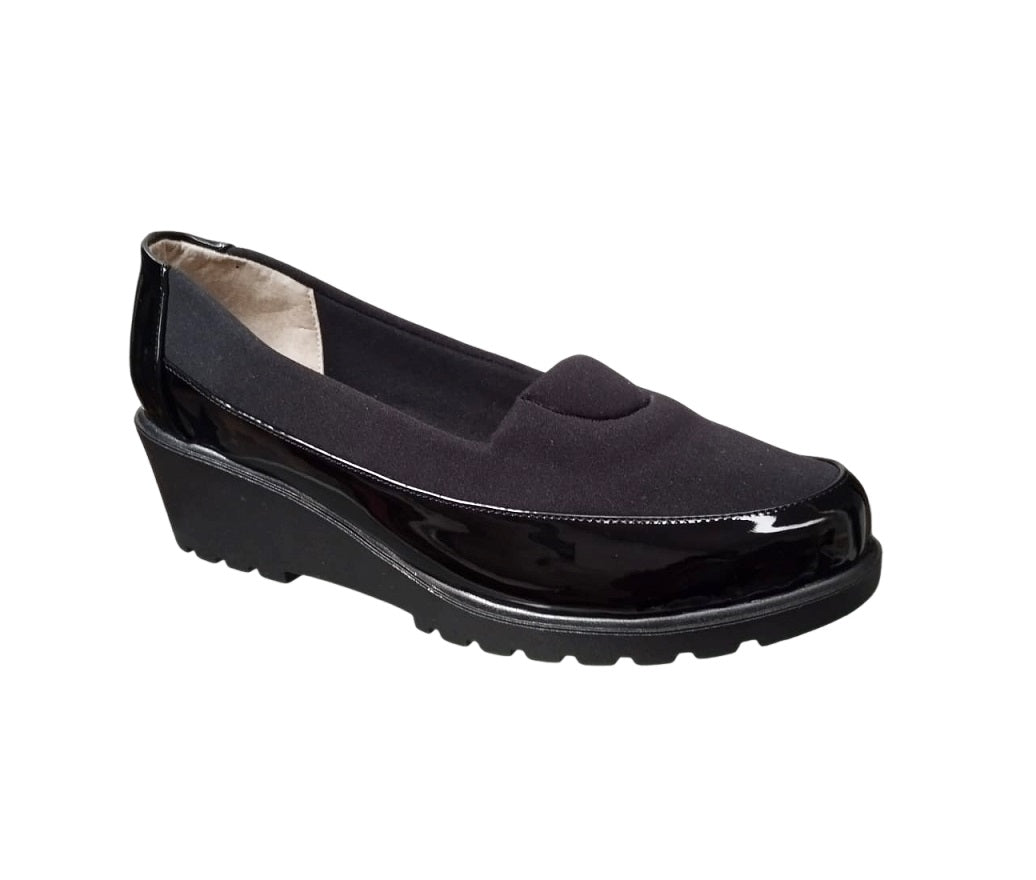 PULLMAN 000432 Color: CHAROL NEGRO LICRA CASUAL