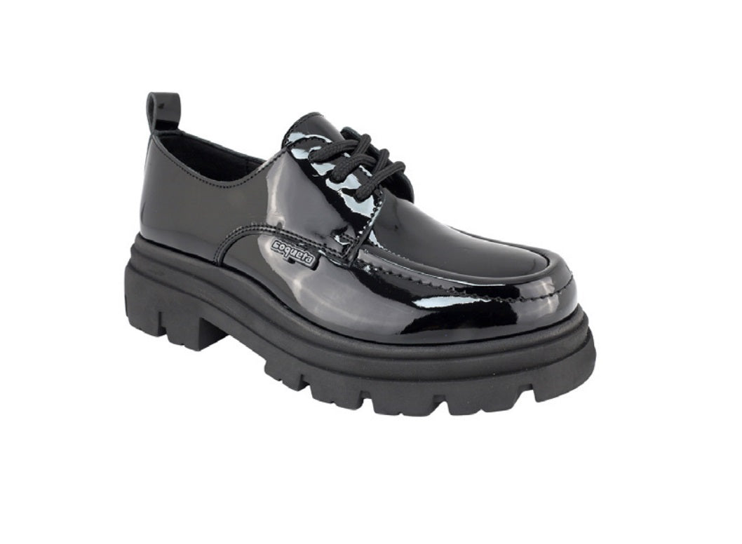 COQUETA 431706-C Color: CHAROL NEGRO ESCOLAR