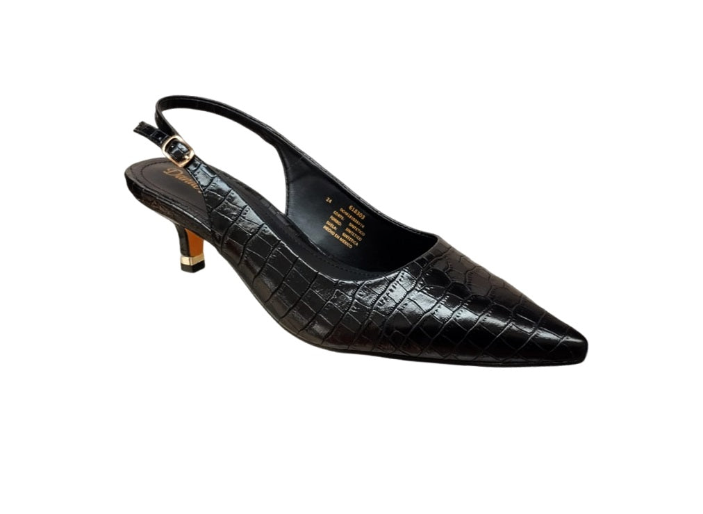 Danae Nuñez DV 618303 Color: CROCCO NEGRO CASUAL