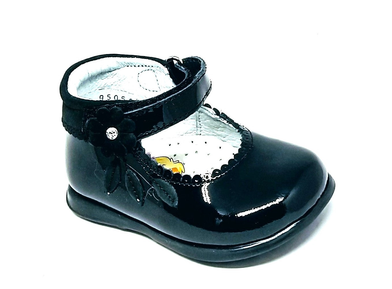 COQUETA 950502 Color: CHAROL NEGRO