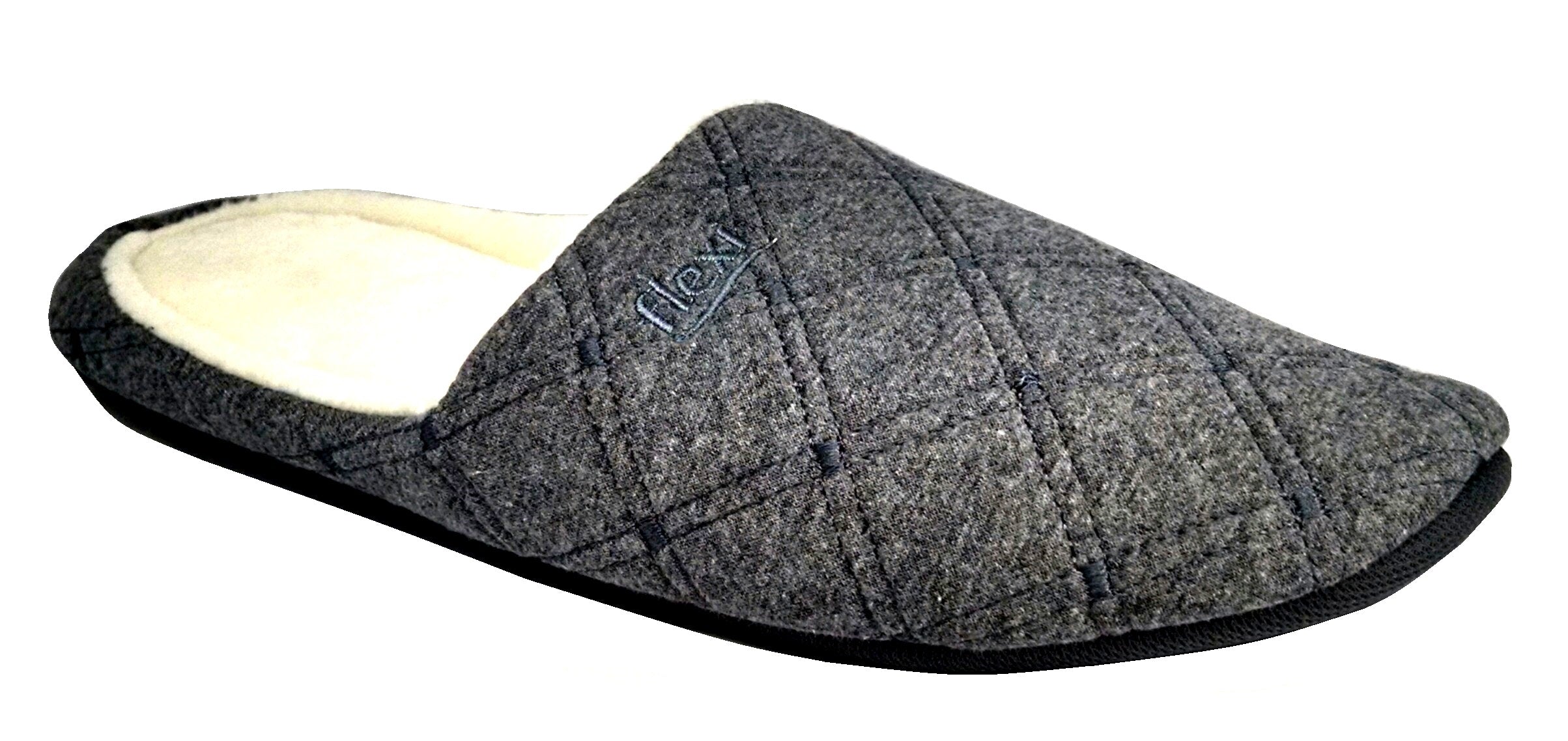 FLEXI PANTUFLA CABALLERO Color: GRIS – zn-zapaterias