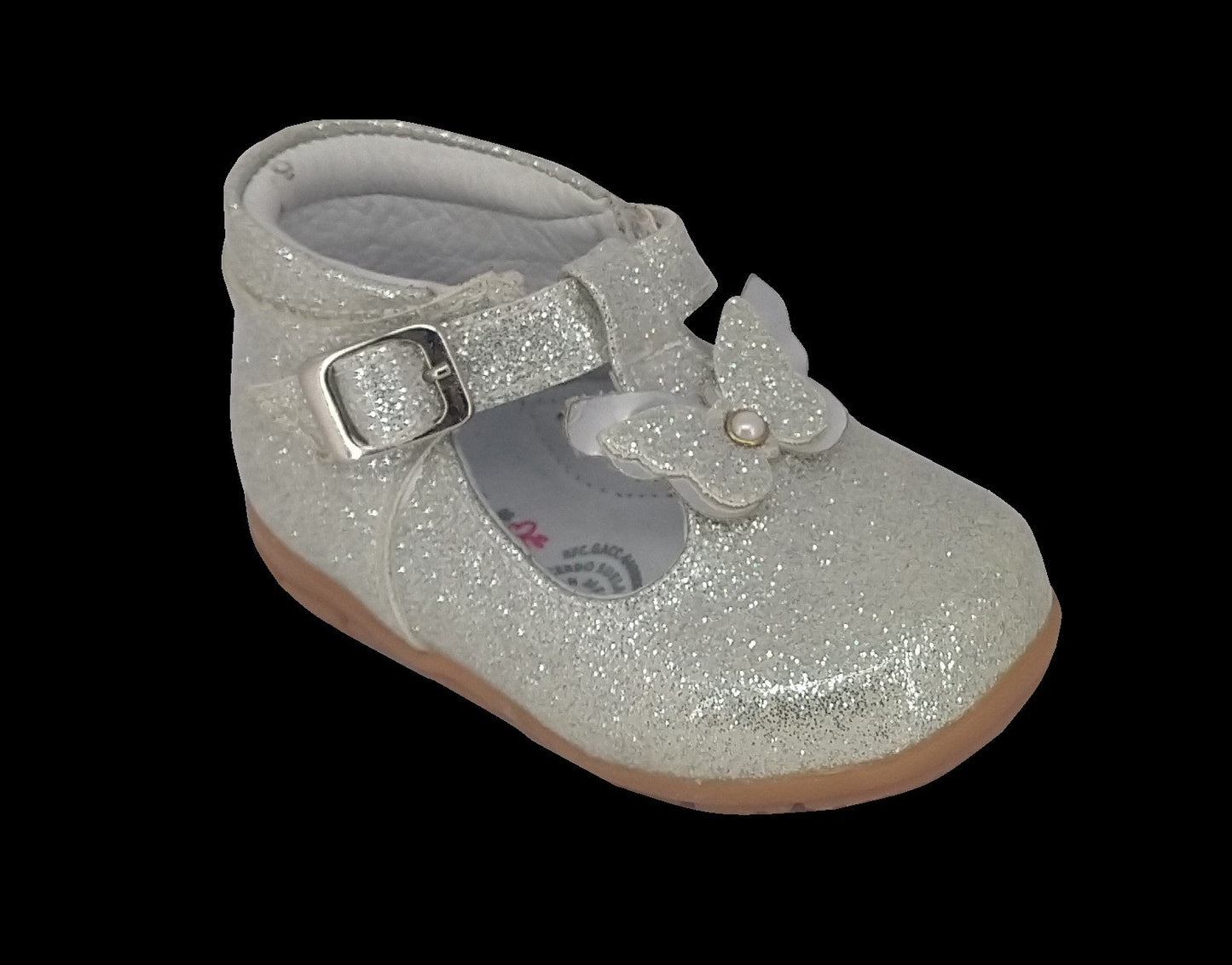 TEENBELLE 0B-022 Color: GLITER PLATA FORMAL