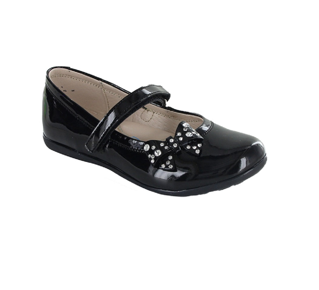 COQUETA 30502-C Color: NEGRO CHAROL ESCOLAR
