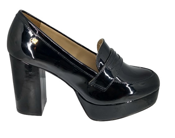 SALAMANDRA 115-3302 Color: NEGRO CHAROL CASUAL