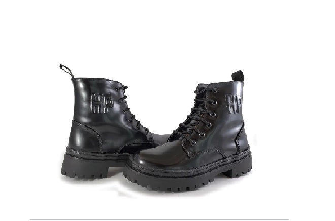 HUSH PUPPIES KIDS 001221 Color: NEGRO ALTO BRILLO