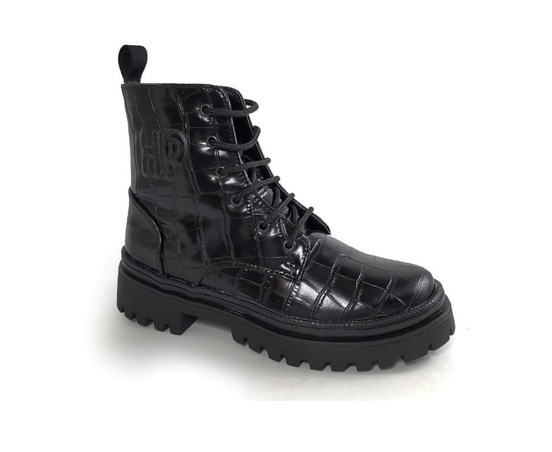 HUSH PUPPIES KIDS 001221 Color: NEGRO DRILO
