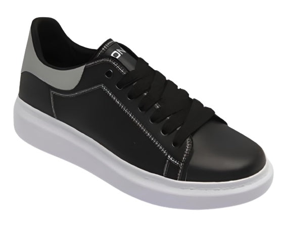 OZONO 6233-01 Color: NEGRO PLATA CASUAL