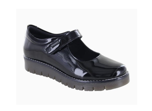 COQUETA 54709-C Color: NEGRO CHAROL ESCOLAR