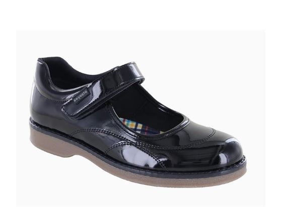 COQUETA 83501-C Color: NEGRO CHAROL ESCOLAR
