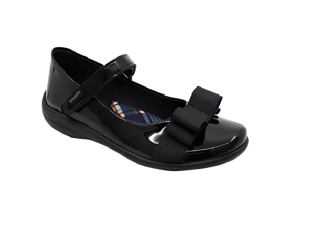 COQUETA 170809-C Color: CHAROL NEGRO ESCOLAR