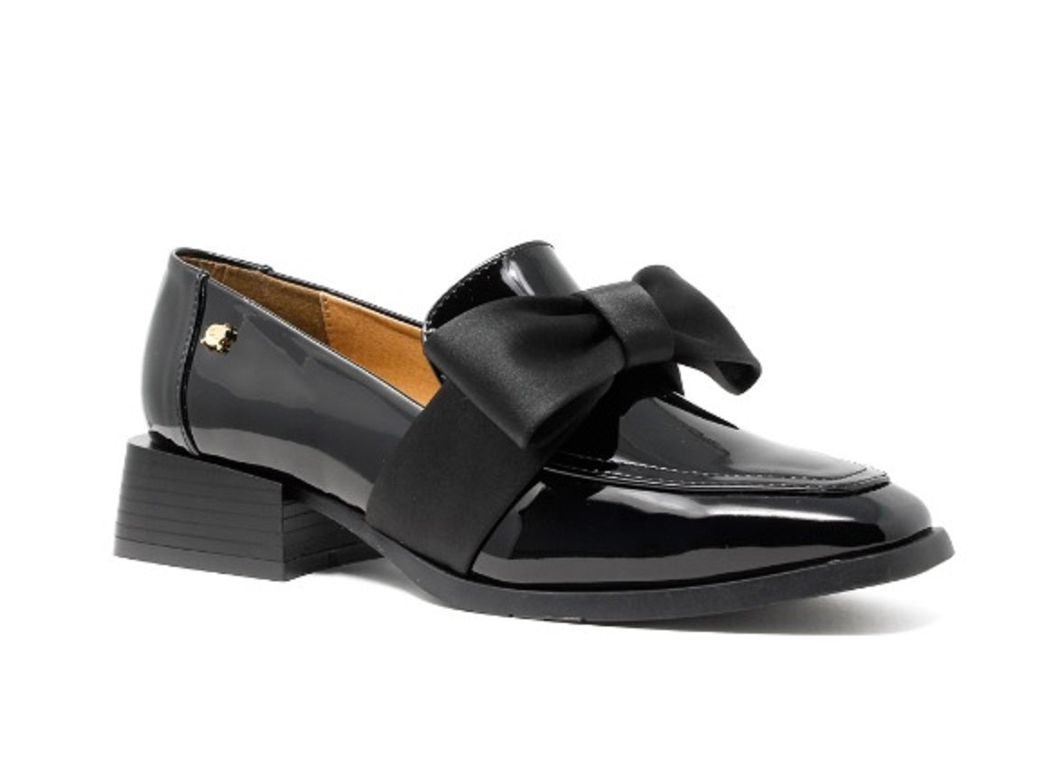 SALAMANDRA 272-3819 Color: CHAROL NEGRO SHANTUNG NEGRO CASUAL