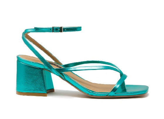 SALAMANDRA 255-3667 Color: NAPA METALICA  VERDE BOTELLA FORMAL