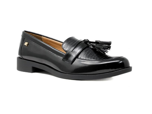 SALAMANDRA 86-3325 Color:  NEGRO LAGARTO A. BRILLO CASUAL