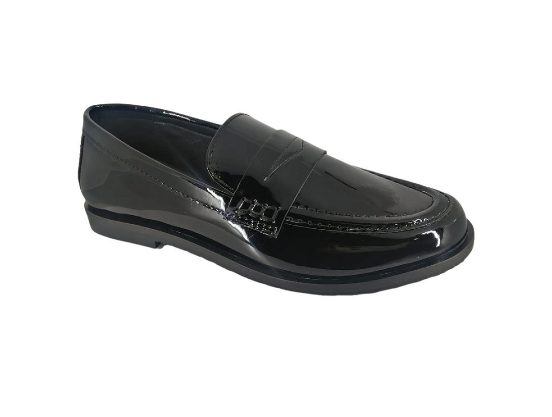 HISPANA 016751 Color: CHAROL PELLE NEGRO CASUAL