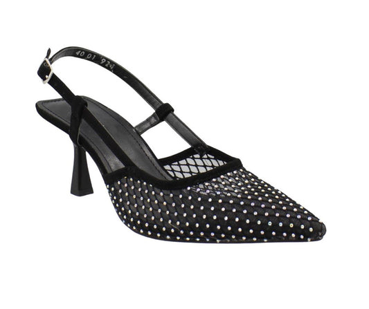 Danae Nuñez SE 01-924 Color: MALLA KRYSTAL NEGRO CASUAL