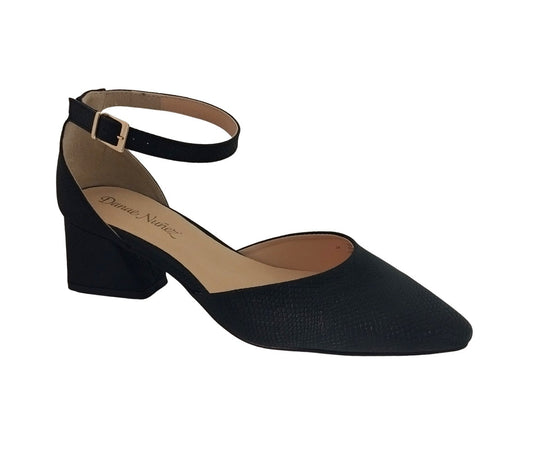 Danae Nuñez DV 606804 Color: NEGRO ANACONDA CASUAL
