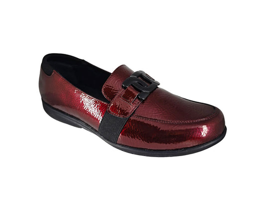 MANET 333-03 Color: CHAROL ARRUGADO MERLOT CASUAL