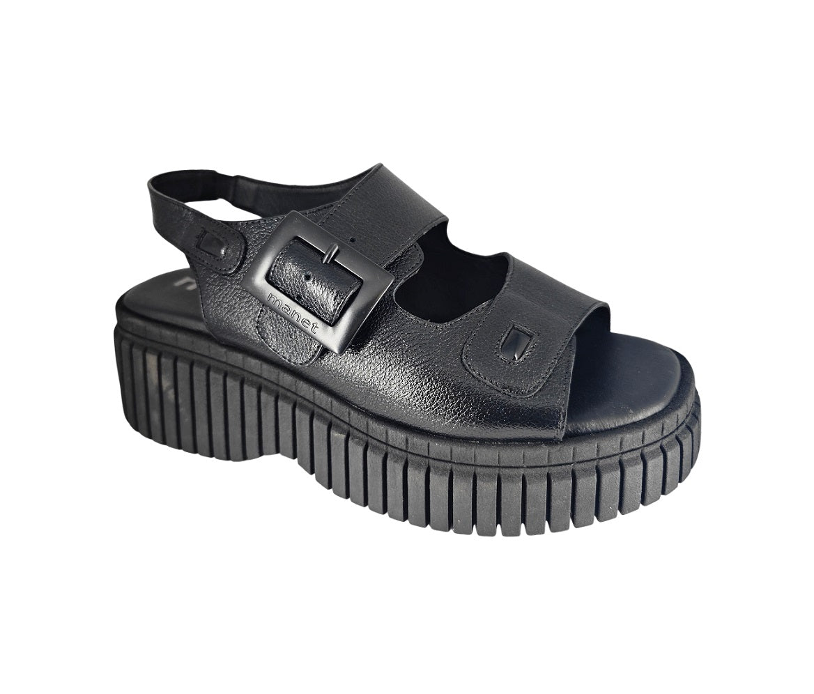 MANET 3006-03 Color: BARNICHETA NEGRO CASUAL