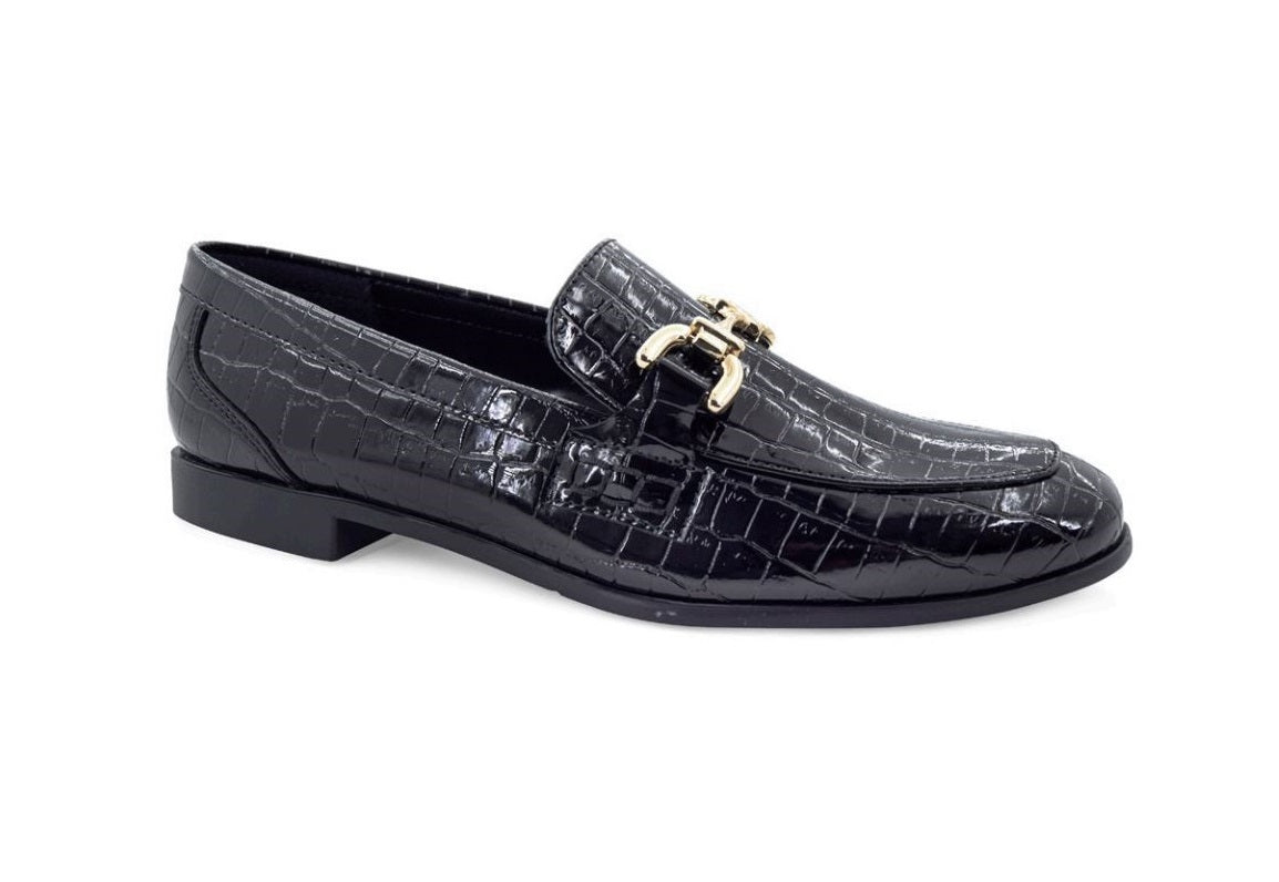 SALAMANDRA 029701 Color: CROCO CHAROL NEGRO CASUAL