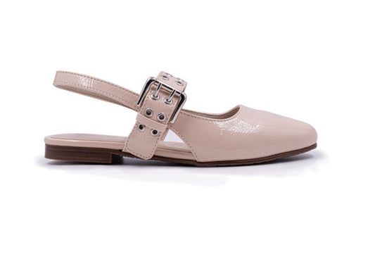 HISPANA 018052 Color: CHAROL ARRUGADO NACAR CASUAL