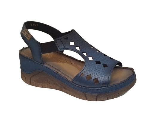 LOBO SOLO 001382 Color: ALGODON AZUL NEON CASUAL