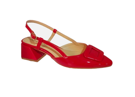 Danae Nu�ez DV 616201 Color: CHAROL ROJO CASUAL