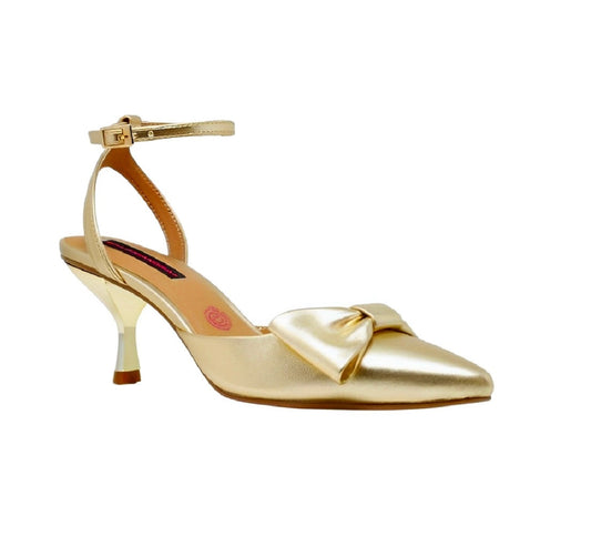 SALAMANDRA 197-4126 Color: NAPA METALICA ORO INGLES CASUAL