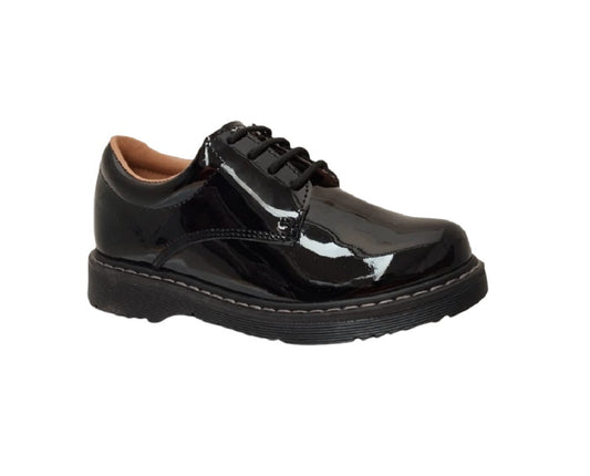 HUSH PUPPIES KIDS HP01574 Color: CHAROL NEGRO ESCOLAR