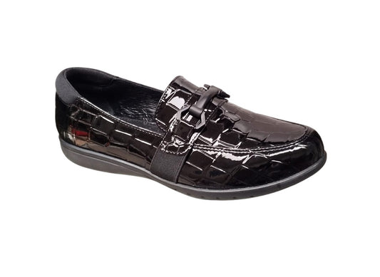 MANET 333-09 Color: NEGRO LAGARTO CASUAL