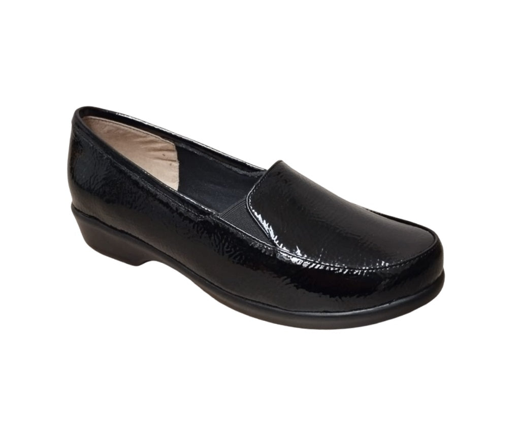 PULLMAN 000650 Color: CHAROL ARRUGADO NEGRO CASUAL