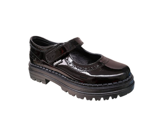 COLOSO 13429-4 Color: CHAROL NEGRO ESCOLAR