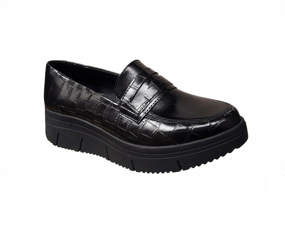MANET 1013-01 Color: CROCO NEGRO CASUAL