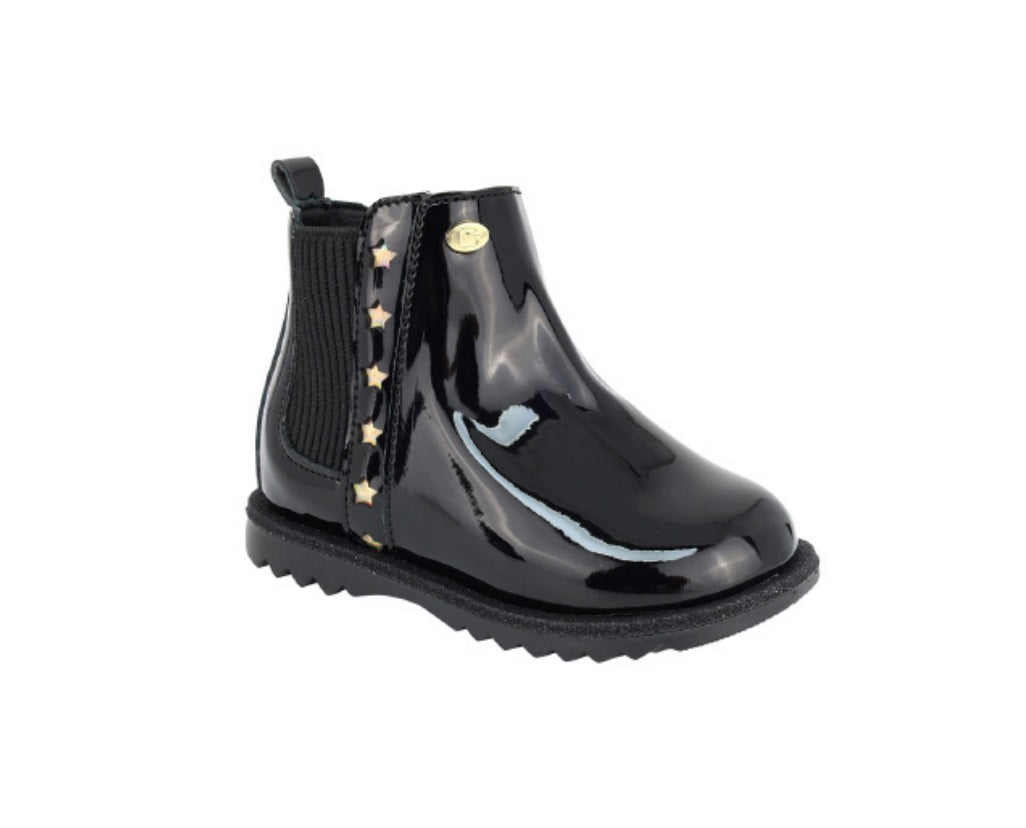 COQUETA 94704-C Color: NEGRO CHAROL CASUAL