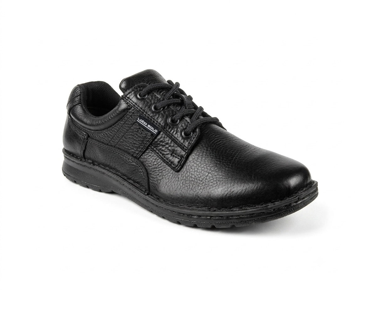 LOBO SOLO 09669  Color: TUMBLED PREMIER NEGRO CASUAL