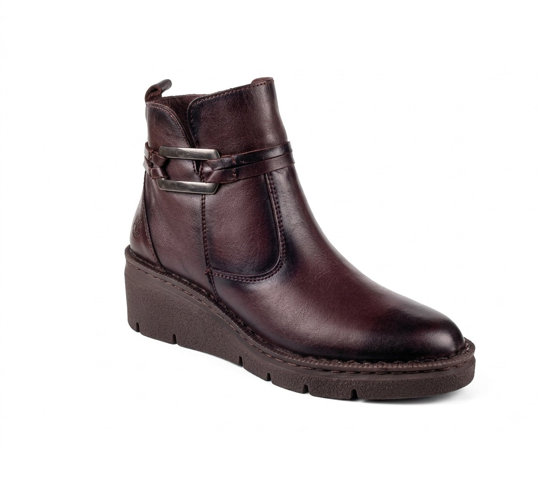 LOBO SOLO 05103  Color: BURGUNDY MADRID SALLY CASUAL
