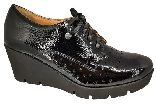 MANET 294-20 Color: NEGRO CHAROL ARRUGADO CASUAL