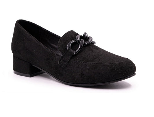 HISPANA 015602 Color: NEGRO DURAZNO STRECH CASUAL