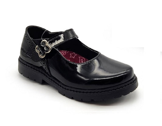 HUSH PUPPIES KIDS HP01499 Color: CHAROL NEGRO ESCOLAR